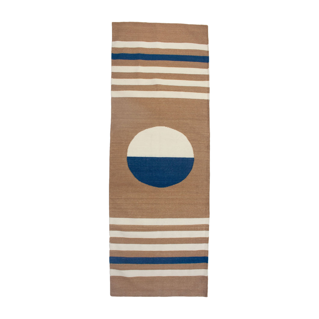 LUNA STRIPES + CIRCLE RUG Rug Leah Singh 