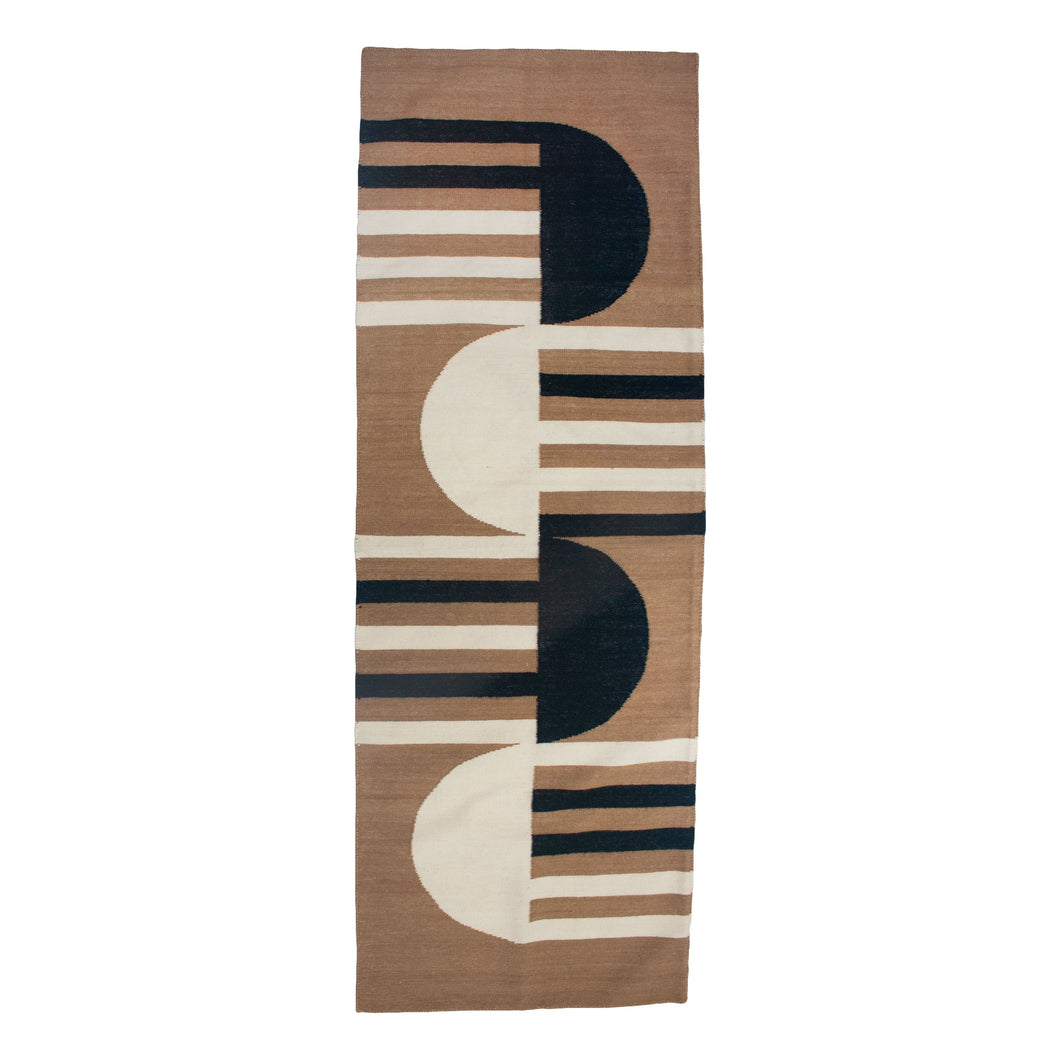 LUNA MOD RUG - BLACK Rug Leah Singh 