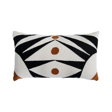 Load image into Gallery viewer, ZAZA DOTS PILLOW - BLACK Pillow Leah Singh 
