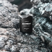 Load image into Gallery viewer, ALCHEMY Aromatic Candle vegan candle &gt; natural candle &gt; essential oil candle &gt; essential oils &gt; coconut wax &gt; beeswax &gt; vetiver &gt; bergamot &gt; geranium SANDOVAL 
