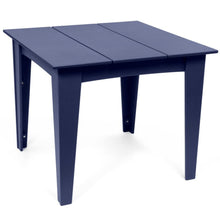 Load image into Gallery viewer, Alfresco Square Table - 36&quot; OUTDOOR FURNITURE Loll Navy Blue Standard Table Top 
