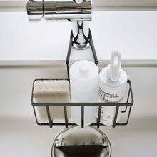 Load image into Gallery viewer, Faucet-Hanging Sponge Caddy - Steel Sponge Holder Yamazaki Home 
