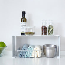 Load image into Gallery viewer, Stackable Countertop Shelf - Steel - Small Riser Yamazaki Home 
