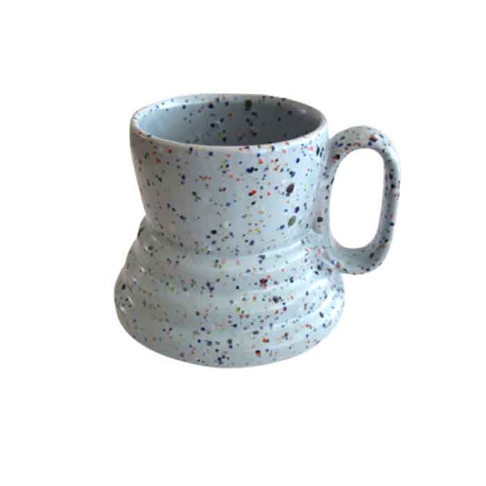 Exclusive Oversized Blue Mug by BKLYN MADE MUGS Afternoon Light 
