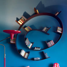 Load image into Gallery viewer, Bookworm Adjustable Wall-Mounted Bookshelf HANGING SHELVES Kartell 
