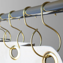 Load image into Gallery viewer, S- Hook Brass hooks Quiet Town 
