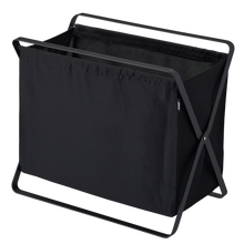Load image into Gallery viewer, Cloth Storage Hamper CLEANING &amp; LAUNDRY Yamazaki Home Black 
