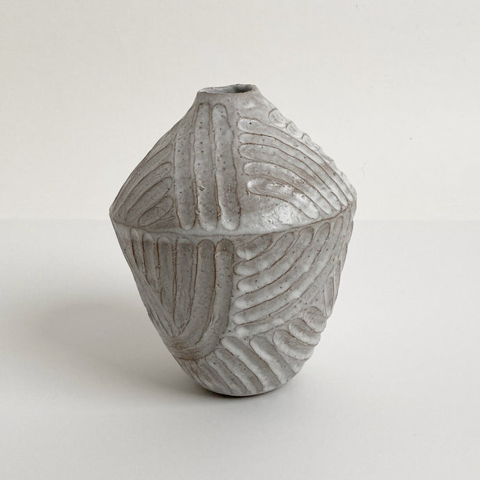Carved Medium Vase vases Alice Cheng 