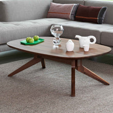 Load image into Gallery viewer, Cross Oval Coffee Table Coffee Table Case Furniture 
