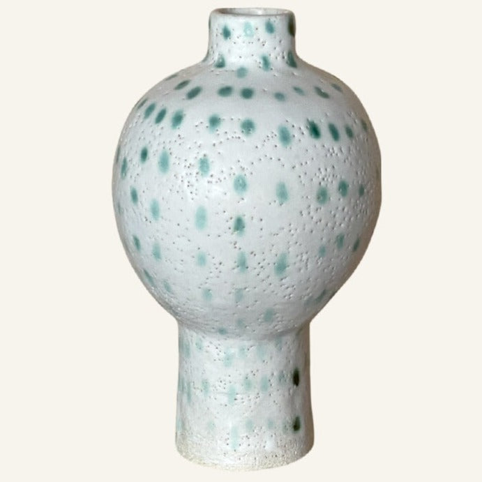 Footed Dotted Vase vases Alice Cheng 