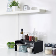 Load image into Gallery viewer, Stackable Countertop Shelf - Steel - Large Riser Yamazaki Home 
