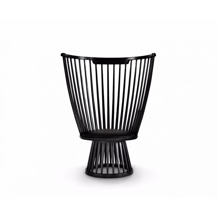 Fan Chair ACCENT CHAIRS Tom Dixon Black Stain 