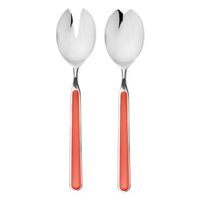 Load image into Gallery viewer, Fantasia Salad Set SERVING UTENSILS Mepra New Coral 
