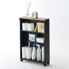 Load image into Gallery viewer, Rolling Storage Cart - Steel Rolling Carts Yamazaki Home 
