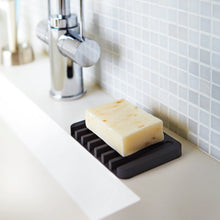 Load image into Gallery viewer, Self-Draining Soap Tray - Silicone BATH ACCESSORIES Yamazaki Home 
