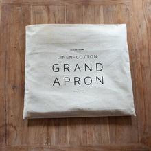 Load image into Gallery viewer, LINEN GRAND APRON, FADED BLACK Sir|Madam 
