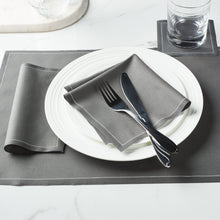 Load image into Gallery viewer, Anthracite Grey Cotton Placemats 12 Units #AL My Drap 
