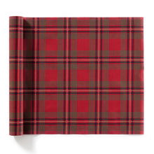 Load image into Gallery viewer, Red Tartan 2022 Cotton Dinner Napkins 6 Units #AL My Drap 
