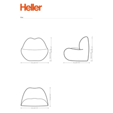 Load image into Gallery viewer, Kiss Sofas + Lounge Chairs Heller 
