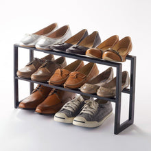 Load image into Gallery viewer, Expandable Shoe Rack, Double ENTRYWAY &amp; MUDROOM Yamazaki Home 
