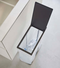 Load image into Gallery viewer, Lidded Garbage Bag Holder - Steel Trash Can Yamazaki Home 
