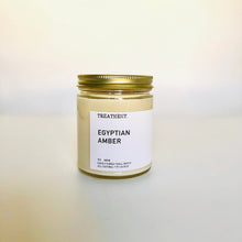 Load image into Gallery viewer, Soy Candle 9oz CANDLES &amp; HOME FRAGRANCES Treatment. Candle Co Egyptian Amber 

