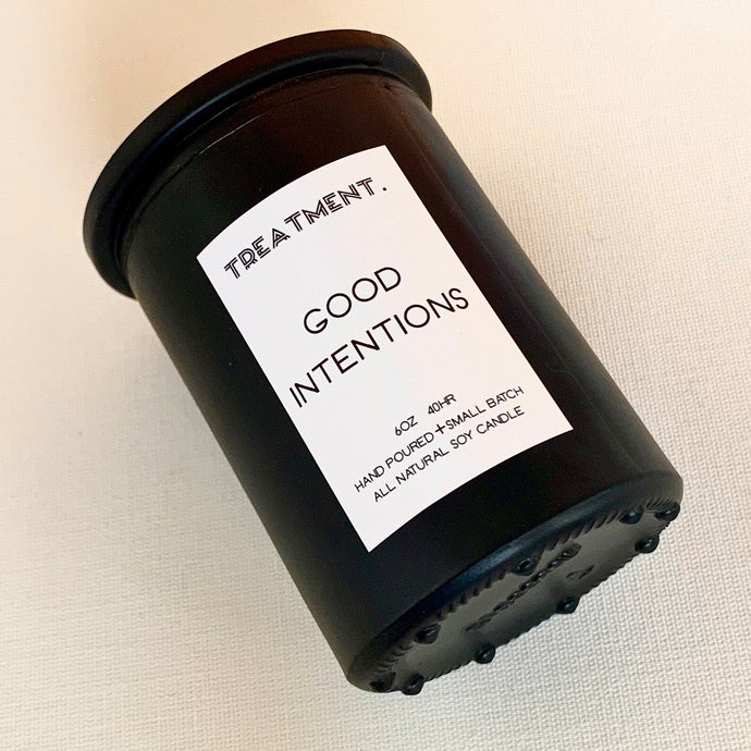 Good Intentions Soy Candle CANDLES & HOME FRAGRANCES Treatment. Candle Co 