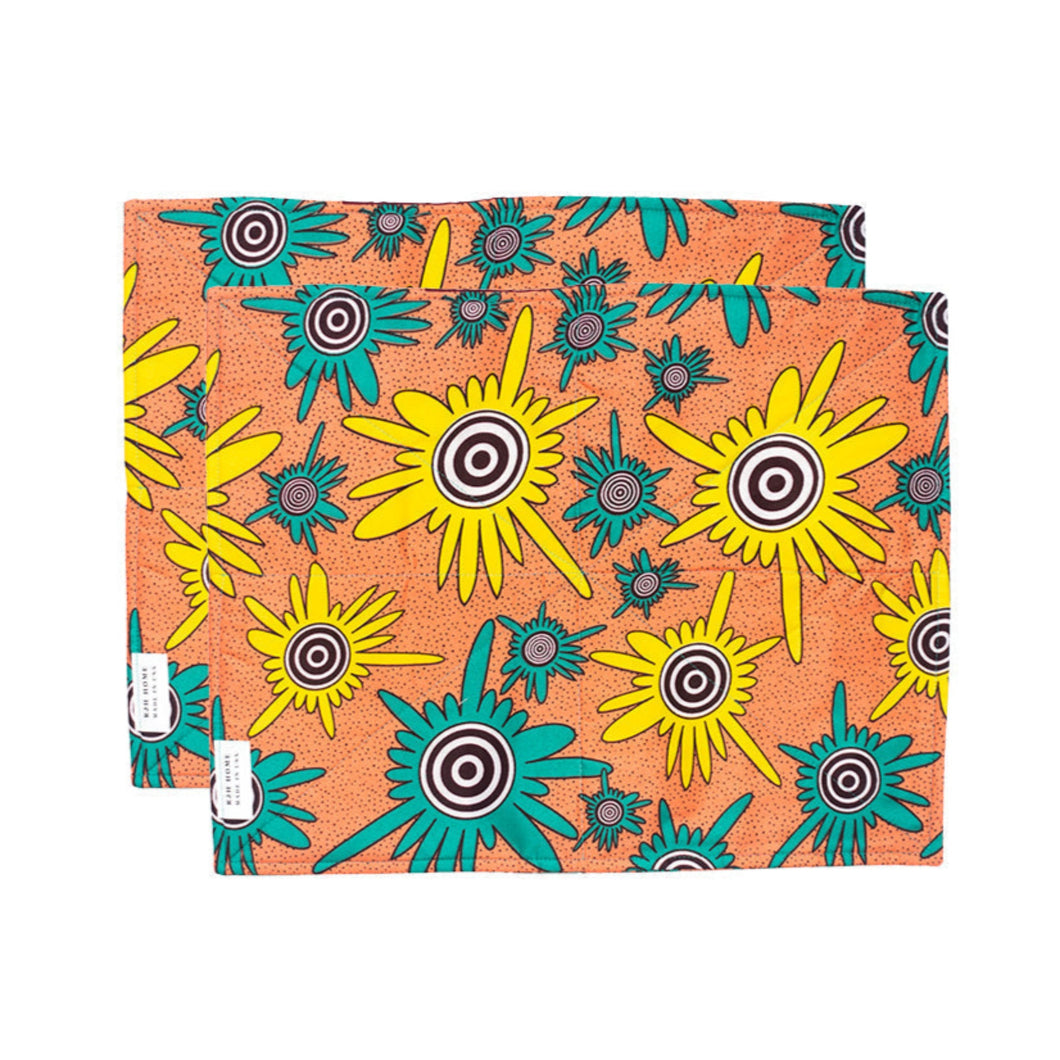 Placemat in Groove Thang Accessories Royal Jelly 