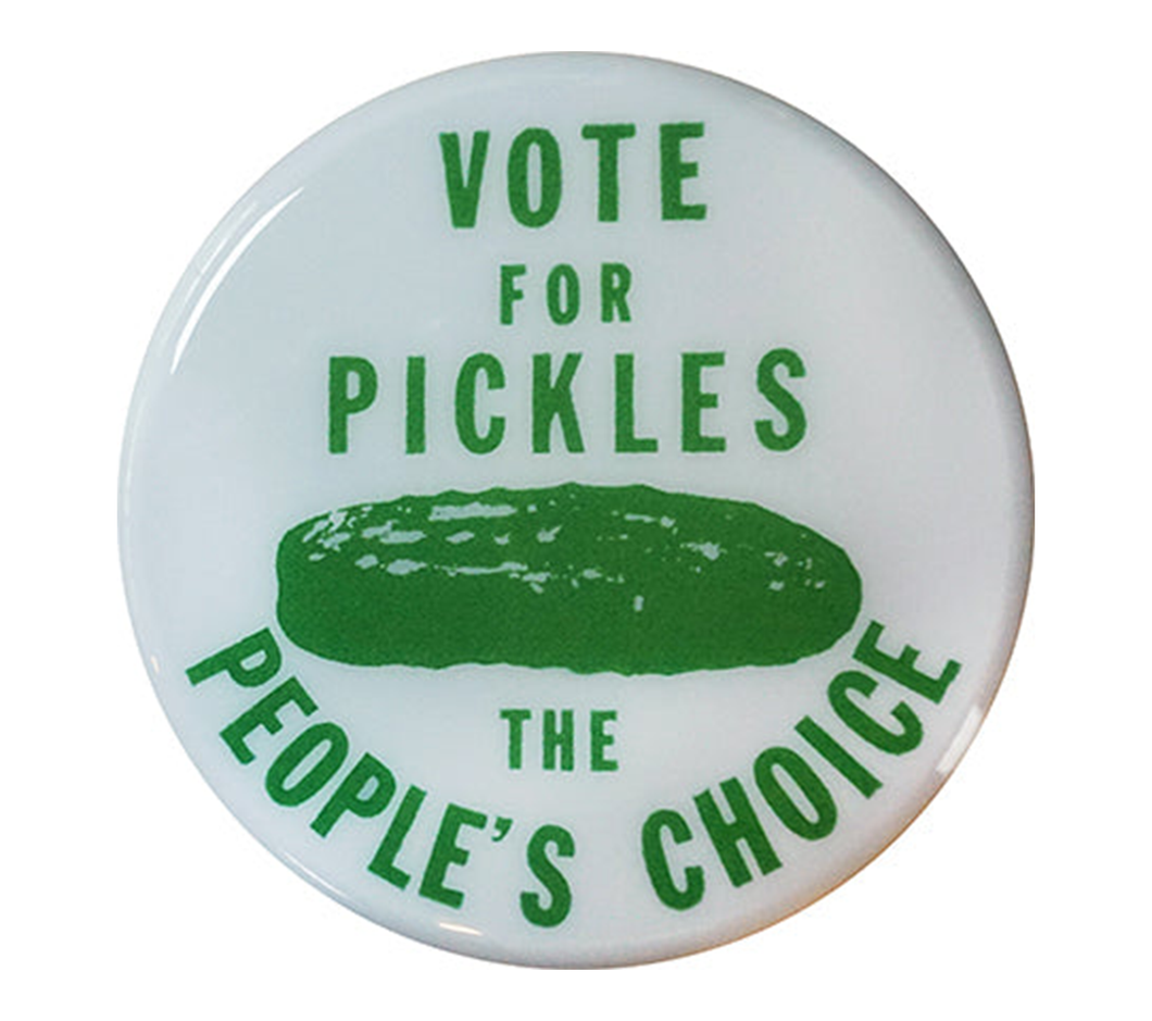 Vote For Pickles PAINTINGS, DRAWINGS, & PHOTOGRAPHY Jay Kaplan Studio 
