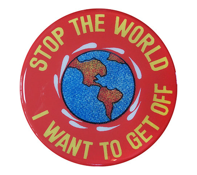 Stop The World I Want To Get Off PAINTINGS, DRAWINGS, & PHOTOGRAPHY Jay Kaplan Studio 