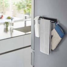 Load image into Gallery viewer, Magnetic Kitchen Towel Hanger - Steel BATH ACCESSORIES Yamazaki Home 
