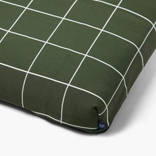 Load image into Gallery viewer, Grid Dog Bed PET LAY LO Medium - (36&quot; x 27&quot;) Cover with mattress Hunter Green
