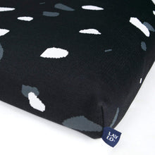Load image into Gallery viewer, Terrazzo Mid-Century Modern Dog Bed PET LAY LO Small (24&quot; x 18&quot;) Cover with mattress Black
