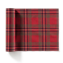 Load image into Gallery viewer, Red Tartan 2022 Cotton Luncheon Napkins 12 Units #AL My Drap 

