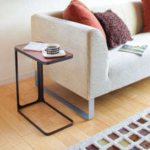 Load image into Gallery viewer, C Side Table, Wood Top SIDE TABLES Yamazaki Home 

