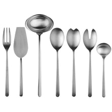 Load image into Gallery viewer, Linea Serving - 7 Piece Set SERVING UTENSILS Mepra Brushed 
