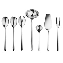 Load image into Gallery viewer, Linea Serving - 7 Piece Set SERVING UTENSILS Mepra Polished 
