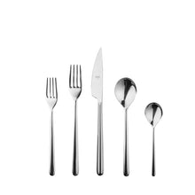 Load image into Gallery viewer, Linea Cutlery - 5 Piece Set FLATWARE Mepra Polished 
