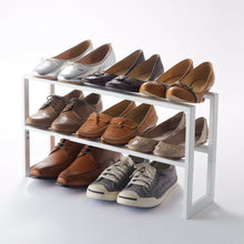 Load image into Gallery viewer, Expandable Shoe Rack, Double ENTRYWAY &amp; MUDROOM Yamazaki Home 
