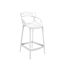Load image into Gallery viewer, Masters Counter Stool BAR &amp; COUNTER STOOLS Kartell White 
