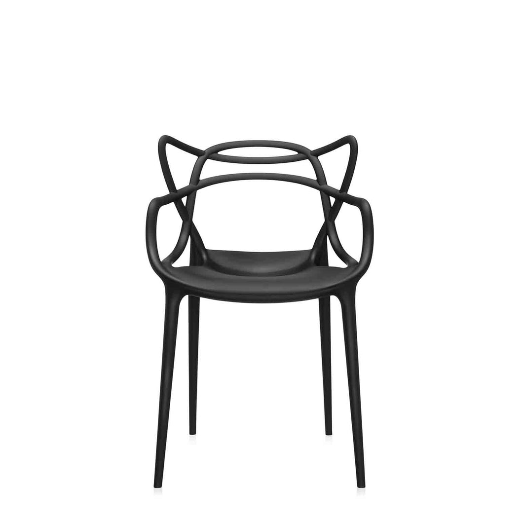 Masters Chair - Set of 2 DINING CHAIRS Kartell Black 