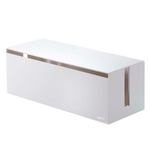 Load image into Gallery viewer, Cable Management Box DESK ACCESSORIES Yamazaki Home White 
