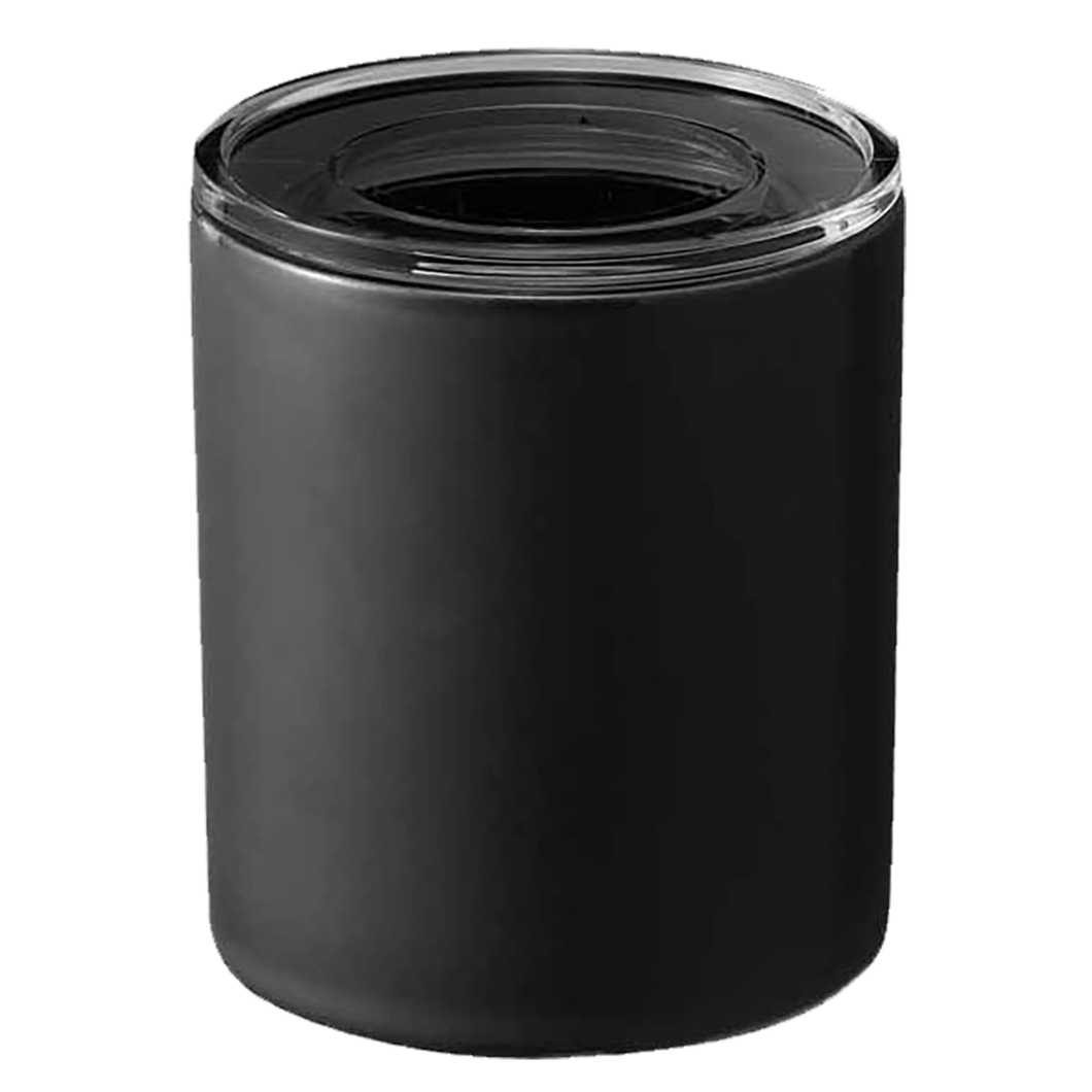 Ceramic Canister, Large FOOD STORAGE Yamazaki Home Black 