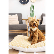 Load image into Gallery viewer, Dog Bed, Ochre Mud Cloth Pet Beds The Foggy Dog 
