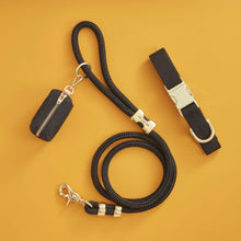 Load image into Gallery viewer, Collar Walk Set, Onyx Collars &amp; Leashes The Foggy Dog 
