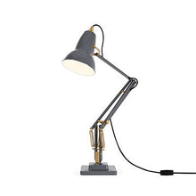 Load image into Gallery viewer, Original 1227 Brass Desk Lamp TABLE &amp; DESK LAMPS Anglepoise Elephant Grey 
