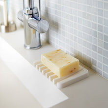 Load image into Gallery viewer, Self-Draining Soap Tray - Silicone BATH ACCESSORIES Yamazaki Home 
