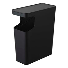 Load image into Gallery viewer, Side Table Trash Can Trash Can Yamazaki Home Black 
