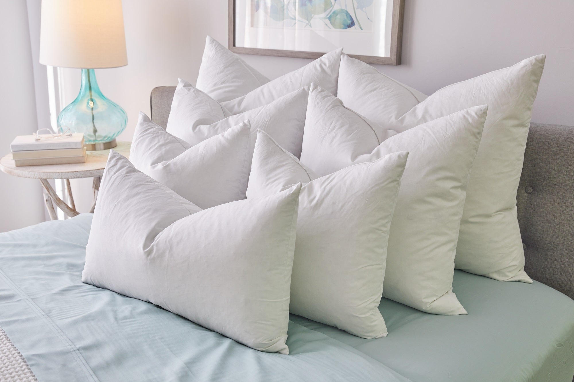 Decorative feather pillows new arrivals