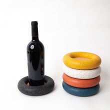 Load image into Gallery viewer, Wine Bottle Coasters Concrete (Terrazzo) Pretti.Cool 
